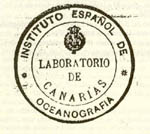 Sello identificativo del Laboratorio de Canarias del Instituto Espa&ntilde;ol de Oceanograf&iacute;a